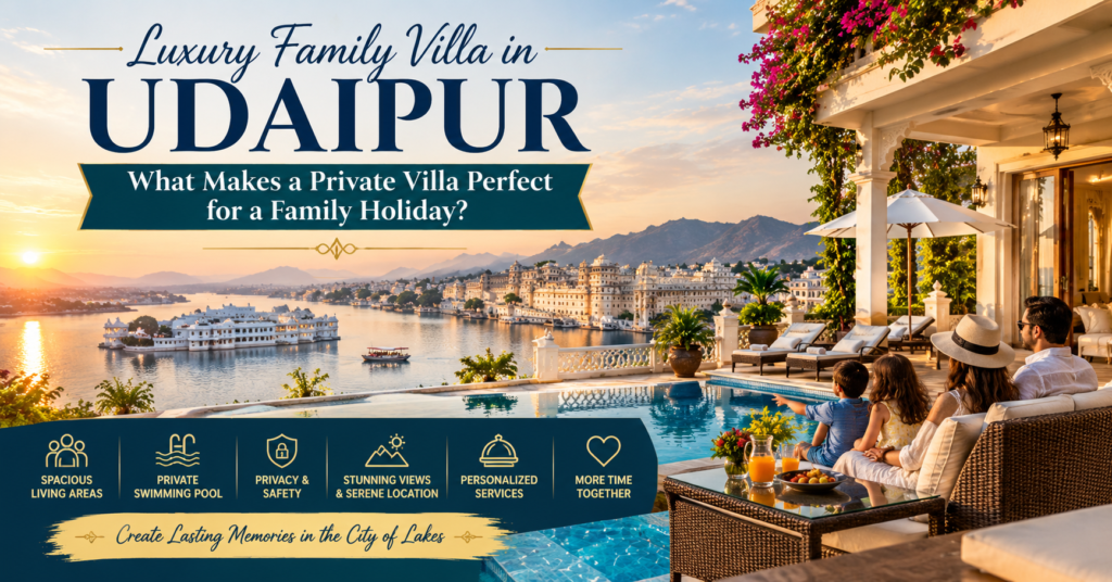 Luxury Family Villa in Udaipur for a Perfect Family Holiday